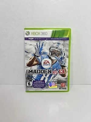 Madden NFL 13 (Microsoft Xbox 360, 2012) Great Condition - Tested - Image 1 of 4
