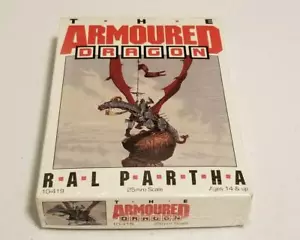 ARMOURED DRAGON RAL PARTHA 25MM MINIATURE 10419 Michael Weaver & Tom Meir Sealed - Picture 1 of 6