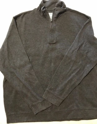 Mens Pullover Half Zip Long Sleeve Size XL 46-48 - Image 1 of 2