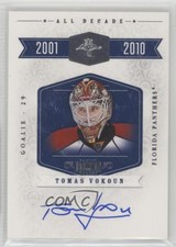 2010-11 Panini Dominion All Decade Signatures /50 Tomas Vokoun #TV Auto