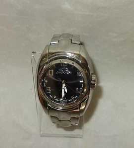 Chronotech Men's  Black Dial Luminous Stainless Steel Date Watch new - Picture 1 of 6