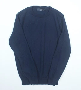 J Crew Pullover Tunika Pulli Slim Gr. Small 100% Merinowolle dunkelblau - Bild 1 von 4