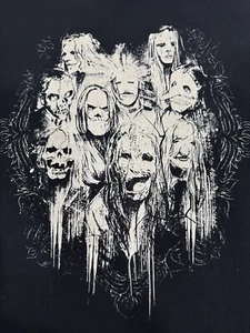 Vintage Gildan Heavy Cotton Slipknot AOP Rock Band Tee Men’s Sz XL 90s - Picture 1 of 6