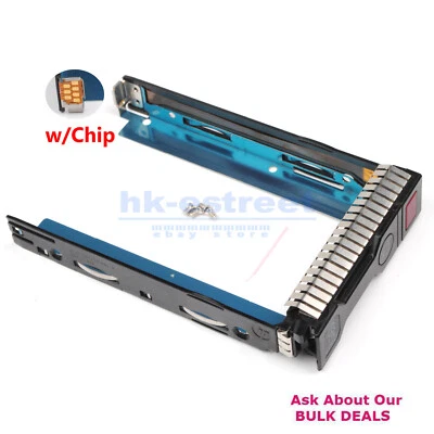 Original Genuine HP 651314-001 3.5" HDD Tray Caddy DL380P DL360P G8 G9 Server - Image 1 of 4