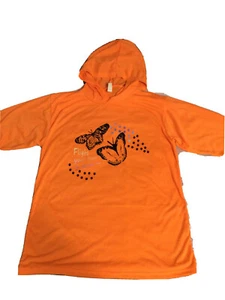 Leichter Damen Hoodie Schmetterlinge - Bild 1 von 4