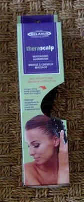 NEW! RELAXUS BRAND 'THERASCALP' SCALP MASSAGING HAIR BRUSH! MINT in PACKAGE!  Foto 1 de 2