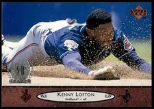 1997 Upper Deck 1996 Award Winner Jumbos Kenny Lofton Cleveland Indians #7