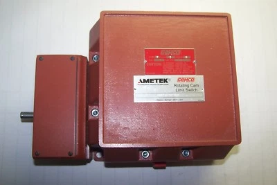 NUEVO INTERRUPTOR LÍMITE LEVA GIRATORIA AMETEK GEMCO 1980704XSPXM3L Foto 1 de 4