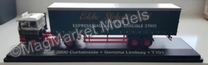 DAF 2800 CURTAINSIDE · EDDIE STOBART · 1:76 · BRANDNEU IN BOX · OXFORD DIECAST - Bild 1 von 4
