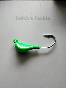 Jig Heads,saltwater and freshwater lures Baits,jig heads,Flounder,striper,taug - Picture 1 of 13