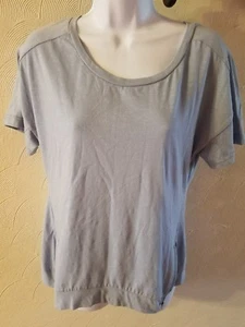  Blusa Poof para mujer.  Talla S Color Gris. 100% algodón - Imagen 1 de 3