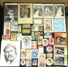 New York Yankees NICE lot 236 Linnett 7-11 Tasco Cups Mantle Reggie Ruth Munson