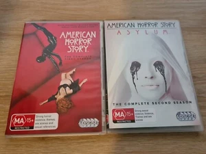 American Horror Story Complete series Season 1 + 2 DVD Region 4 Very good cond - Picture 1 of 2