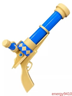 Pistola de utilería de PVC Jinx LOL League of Legends 2024 1:1 Cosplay Halloween Weigou Trade Foto 1 de 4