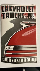 Vintage Chevrolet Owners Manual 1938 - Picture 1 of 2