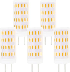 GY6.35 LED Light Bulb Dimmable,G6.35/Gy6.35 Bi-Pin Base 5W,AC/DC 12V 24V Warm Wh - Picture 1 of 12