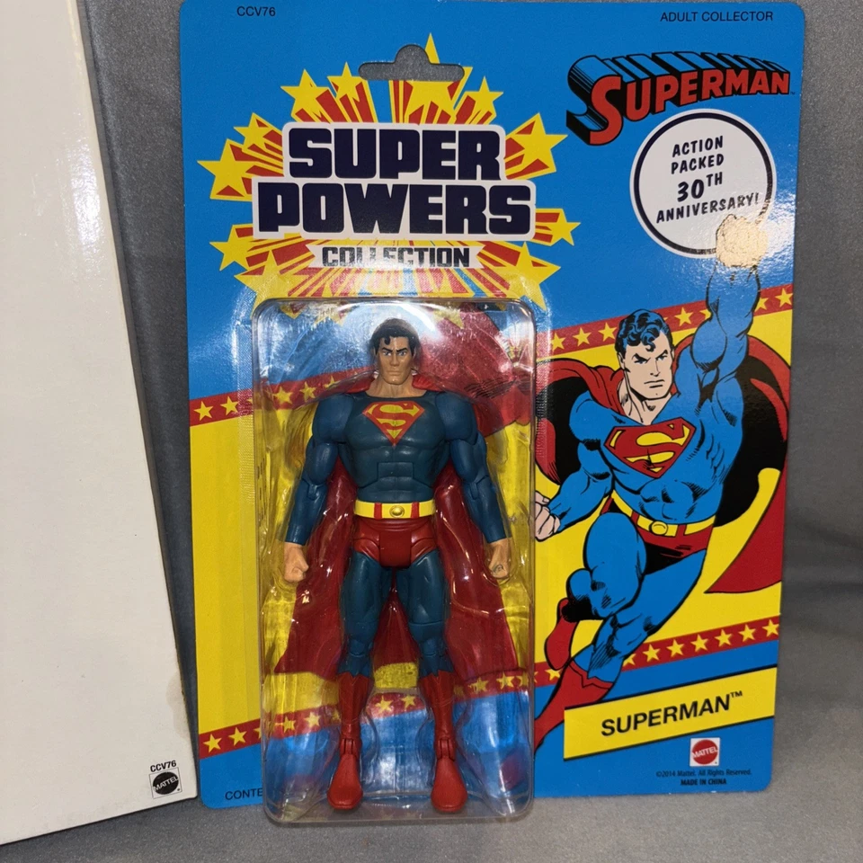 Figura de acción DC Universe Classics 30 aniversario Super Powers Superman 6 pulgadas Foto 1 de 4