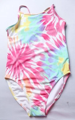 Traje de baño de una pieza estampado para niña The Children's Place EH6 Cosmos grande 10/12 nuevo con etiquetas Foto 1 de 3