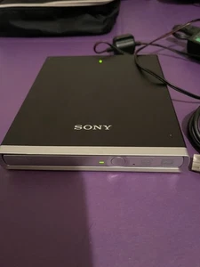 Sony DRX-S70U-W DVD/CD Rewritable Drive RW Slim w/ Power Supply Adapter - Picture 1 of 6