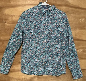 Croft & Barrow Damen Large Floral Langarm Button Down Shirt - Bild 1 von 7