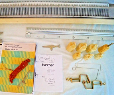 Brother Ribber Knitting Machine KR-850 Serviced - Image 1 of 4