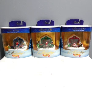 Hot Wheels Holiday Ornaments Series IV Set Of 3 NIB - Picture 1 of 9
