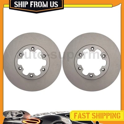 Rotor de freno delantero 2x para Nissan NV350 2014-2017 Urvan 2,5 L Foto 1 de 4