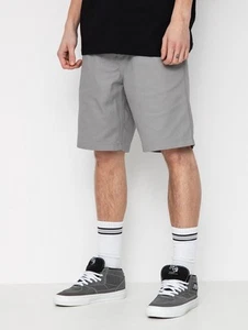 Vans Authentic Chino Relaxed Fit Frost Grey Shorts 33 - Picture 1 of 10