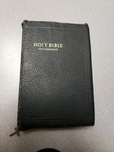 Holy Bible ~ KJV ~ World Publishing ~ Leather ~ Zipper ~ Red Letter Concordance - Bild 1 von 15