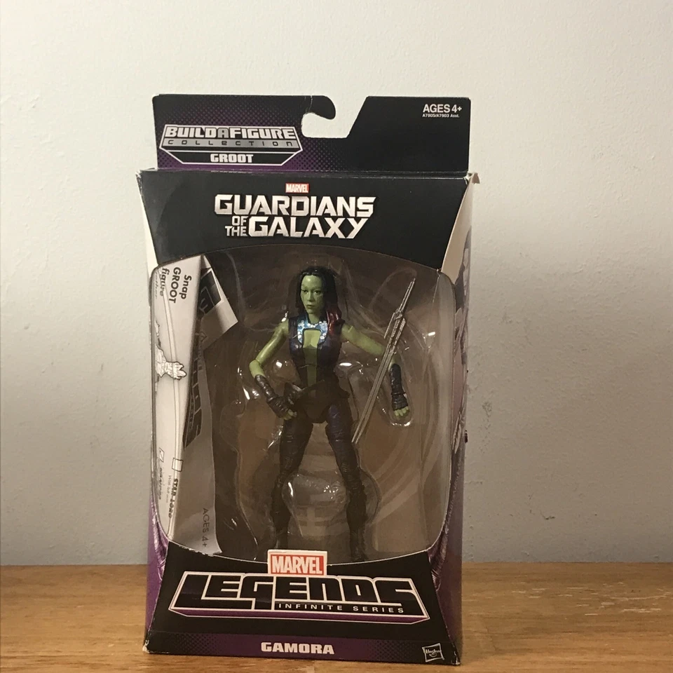 Marvel Legends Guardians Of The Galaxy Gamora Figure No BAF Piece - Image 1 of 4