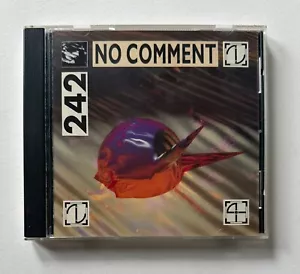 FRONT 242 No Comment | 1992 Epic Remastered Reissue CD - VG+/VG - Picture 1 of 3