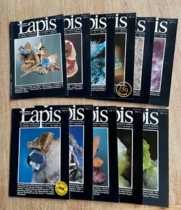 Lapis Mineralien-Magazin - Jahr 1990 - 11 Hefte Komplett - Bild 1 von 3