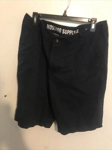 Mossimo Supply Co. Navy Blue Dress Shorts Men's Size 36 Used - Picture 1 of 3