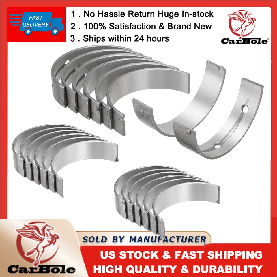 Rodamientos principales y de varilla para Chrysler Dodge Avenger Jeep Grand Cherokee 2011-15 3,6 L Foto 1 de 4