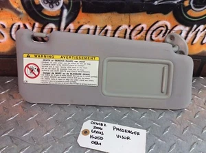 2006 06 2007 07 2008 08 2009 09 Lexus IS250 250 Sun Visor Passenger Side RH TA4 - Picture 1 of 11