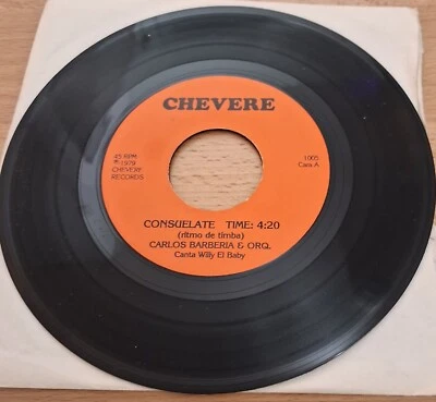 CARLOS BARBERIA & ORQ: LATIN SALSA: CONSUELATE/HUMO Y ESPUMA - Image 1 of 2