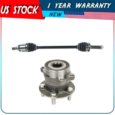 1 X Rear CV Axle Shaft & Wheel Bearing Hub For Subaru Forester 2014 2015-2018 - Image 1 of 4