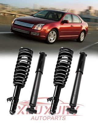 Juego 4 Amortiguadores Delanteros Traseros Completos Para Ford Fusion y Mercury Milan 2006-09 Foto 1 de 4