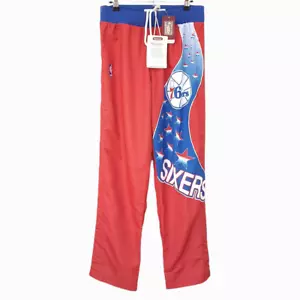 Philadelphia 76ers NBA Basketball Warm Up Pants, Bottoms, Trousers Size S (New) - Picture 1 of 6