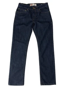 Levis 511 Slim Gr. 16 Reg Youth Denim blaue Jeans W28” X L28” gebrauchte Hose - Bild 1 von 12