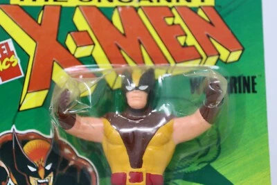 X-Men WOLVERINE Bend-Ems 1991 Justoys MIP - Image 1 of 4