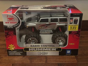 NEW In Box 2005 New Bright RC Silver Hummer H3 1:6 Scale Radio Controlled Rare - Picture 1 of 4