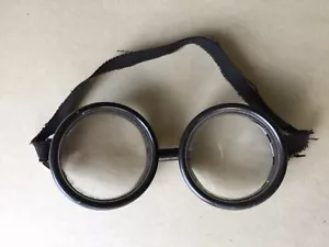 Vintage Kimble safety goggles steampunk sunglasses Cleveland motorcycle lennon - Picture 1 of 12