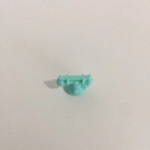 Vintage Fisher Price Precious Places Canopy Bedroom Furniture - Green Telephone - Picture 1 of 1