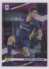 2020-21 Panini Chronicles Elite Serie A Purple Astro Davide Faraoni #16