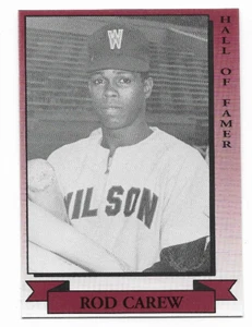 Rod Carew 2005 Carolina League 50th Year All-Time Anniversary Card  - Imagen 1 de 1