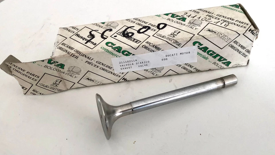 Ducati Monster 600/M400 pieza original OEM # 21110211A válvula de escape 30,5 mm nos Foto 1 de 1
