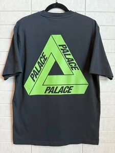 Palace Skateboards Tri-To-Help T-shirt Large Black Green Triferg - Picture 1 of 4