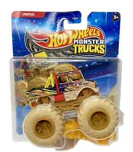 Mattel Hot Wheels Monster truck Unimog diecast 1:64 scale-multicolor - Picture 1 of 14