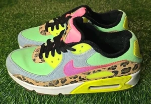 Nike Air Max 90 LX Illusion Dancefloor Green CW3499-300 US Size 8.5 No Insoles - Picture 1 of 5